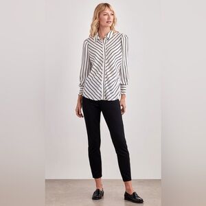 Blouson Sleeve Blouse, Large.